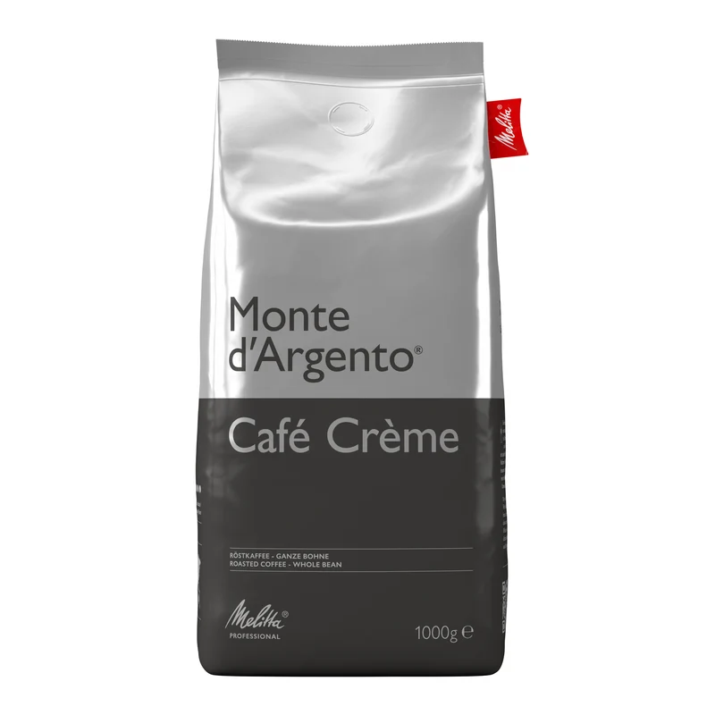 Melitta Kaffeebohnen Monte d'Argento - Café Crème - 1 kg
