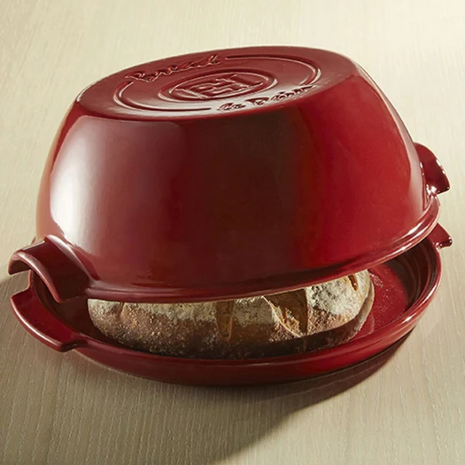 Emile Henry Brotbackform rund - Keramik - Grand Cru - ø 29.5 cm / 5.2 Liter