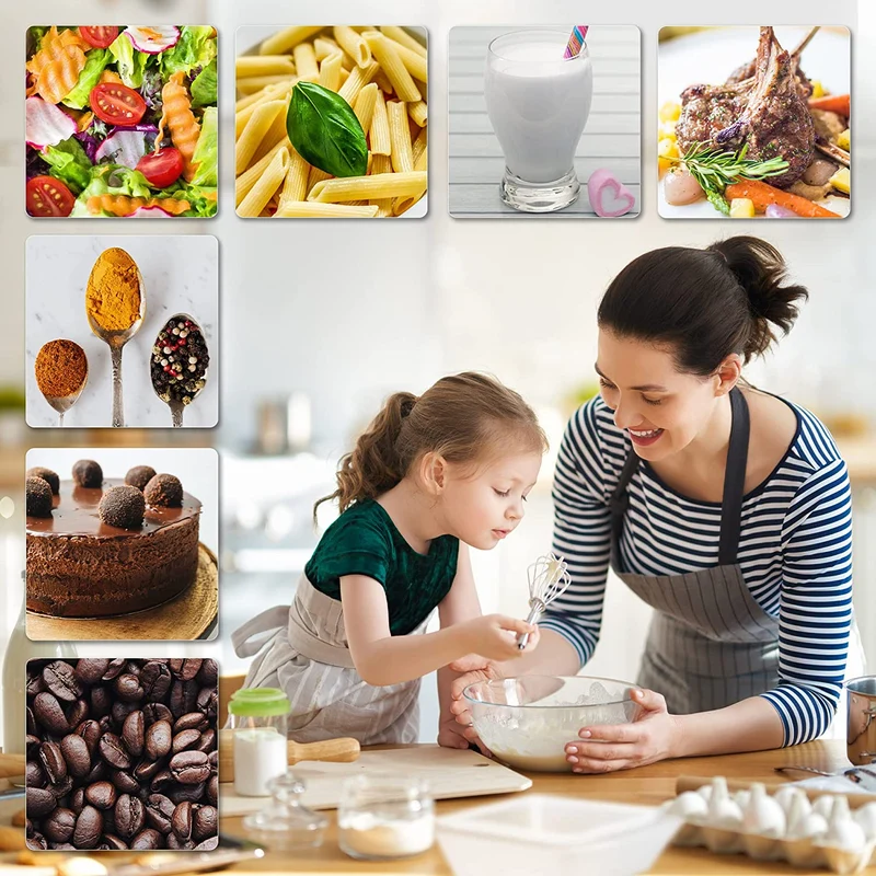 Duronic KS100 WH Küchenwaage | 5 kg Digitalwaage mit 1,2 L abnehmbarer Schüssel | 1 g grammgenau Präzision-Feinwaage | Haushaltswaage mit Tara-Funktion | Digitale Waage mit Hold-Funktion | Zum Kochen
