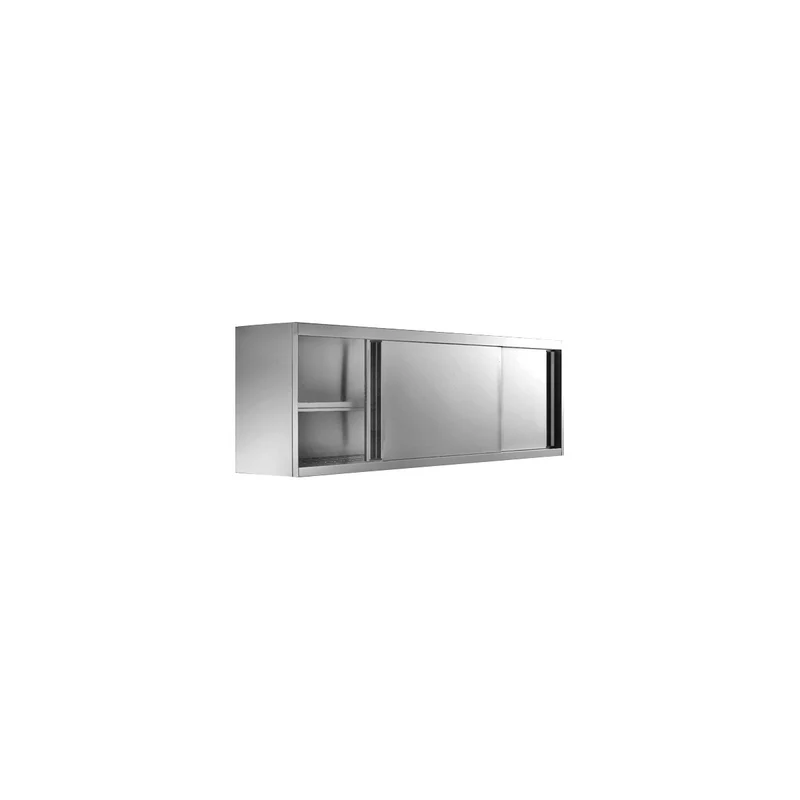 Wandhängeschrank mit Schiebetüren, Bautiefe 400 mm – 2000x400x600 mm