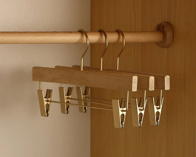 Aurora Brede Schouder Houten Kledinghangers – Premium Kamferhout Pak- & Mantelorganizer (Set van 2)