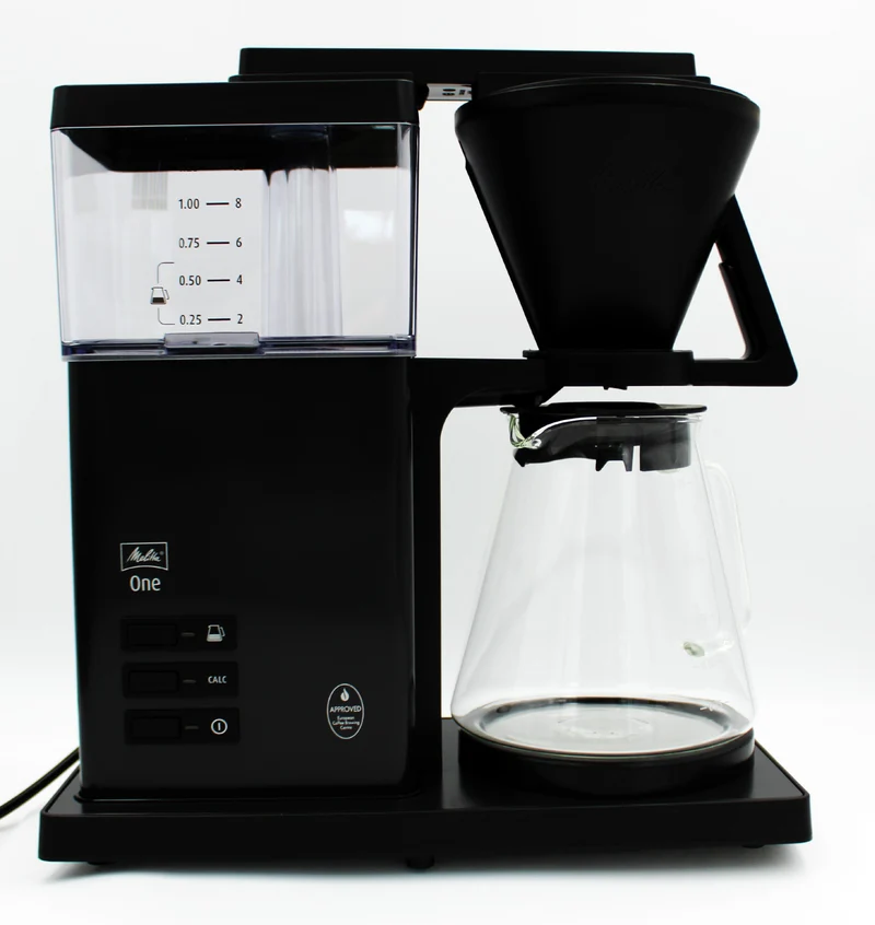 Melitta 1031-02 ONE Glas-Kaffeemaschine schwarz 10 Tassen