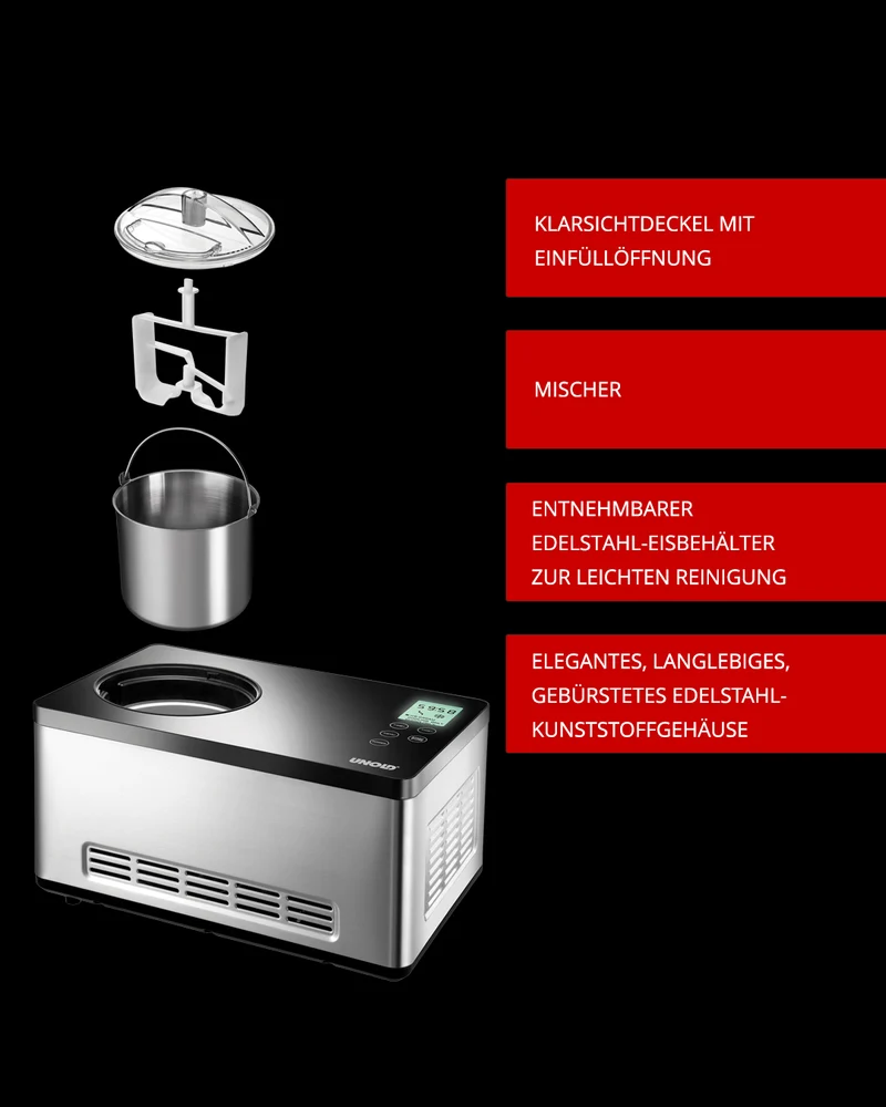 Eismaschine Gusto 2 L