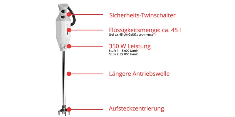 ESGE-Zauberstab G350 Gastro Max
