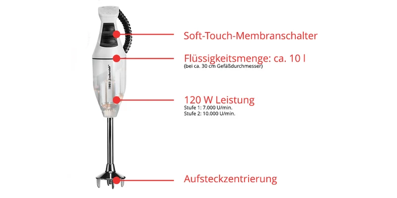 ESGE-Zauberstab E120 Select, weiß