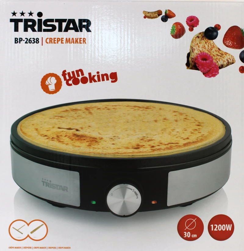 Tristar BP-2638 Crepe Maker D30cm 1200W