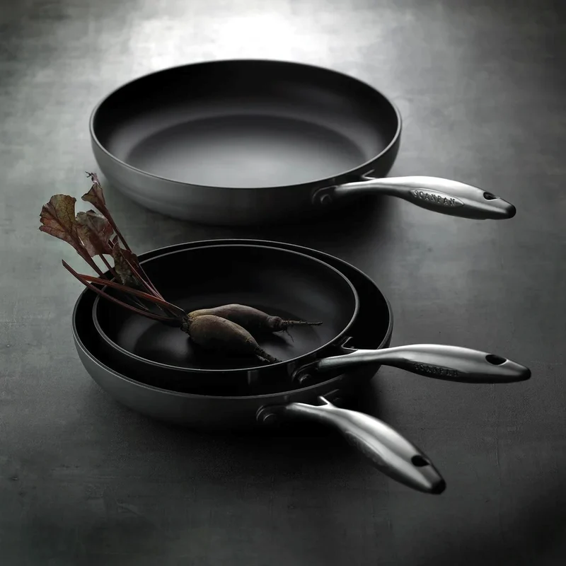 SCANPAN Bratpfanne CTX ø 26 cm - geeignet für alle Wärmequellen - Standard-Antihaftbeschichtung