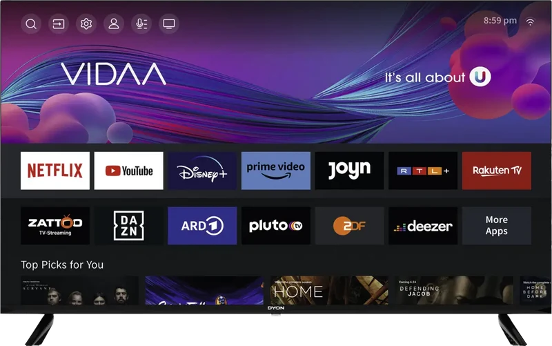Dyon Smart 40 VX-2 LED-/ QLED-TV (40 - 43 Zoll, 101 - 107cm)