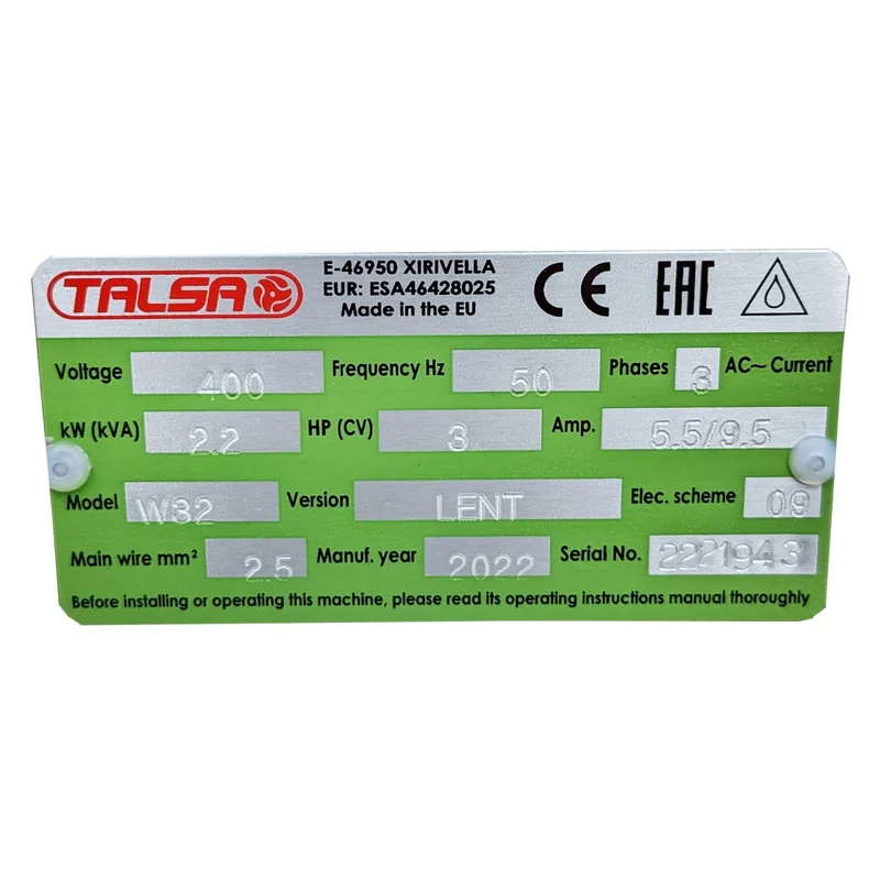 Talsa Stopfwolf W32L ENT CNS Standmodell 52 l Volumen