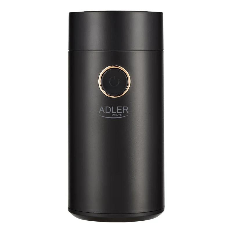 Adler AD 4446bg Kaffeemühle schwarz/gold bis 75g