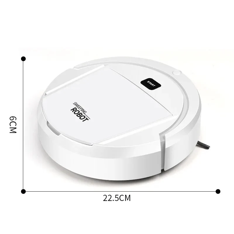 SmartClean - 3-in-1 Robotstofzuiger voor moeiteloos, intelligent schoonmaken thuis