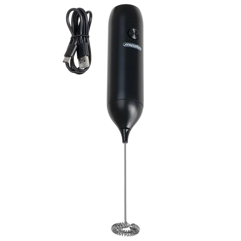 Mesko MS 4534 USB aufladbarer Milchaufschäumer