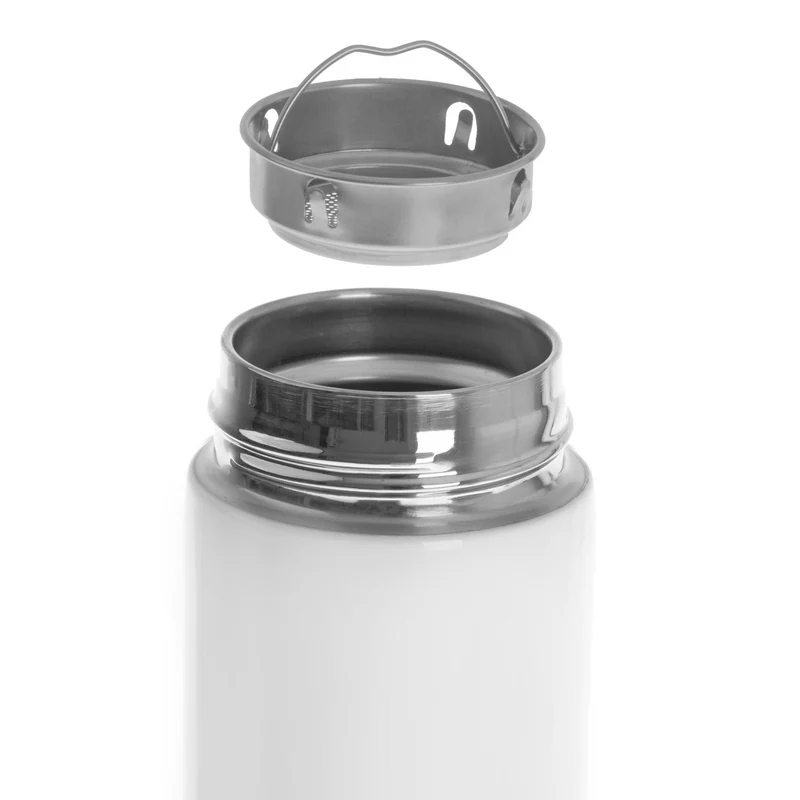 Adler AD 4506 white LED-Thermoskanne 473ml Weiß