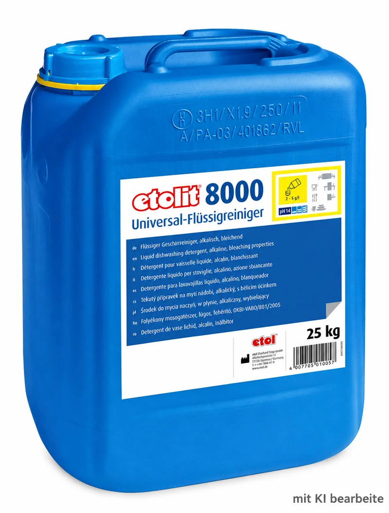 etolit Geschirreiniger 8000 25 kg