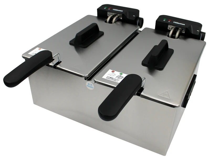 Tristar FR-9342 Doppel-Fritteuse 2 X 3L 1800W
