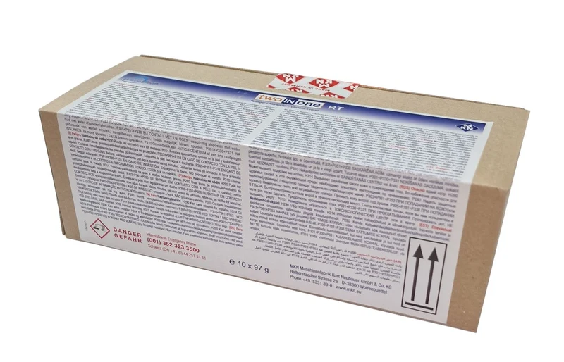 MKN Waveclean 2 in 1 Reiniger & Klarspüler Kombidämpfer 10 Kartuschen 10027237