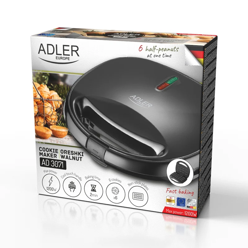 Adler AD 3071 Elektrischer Nussbäcker