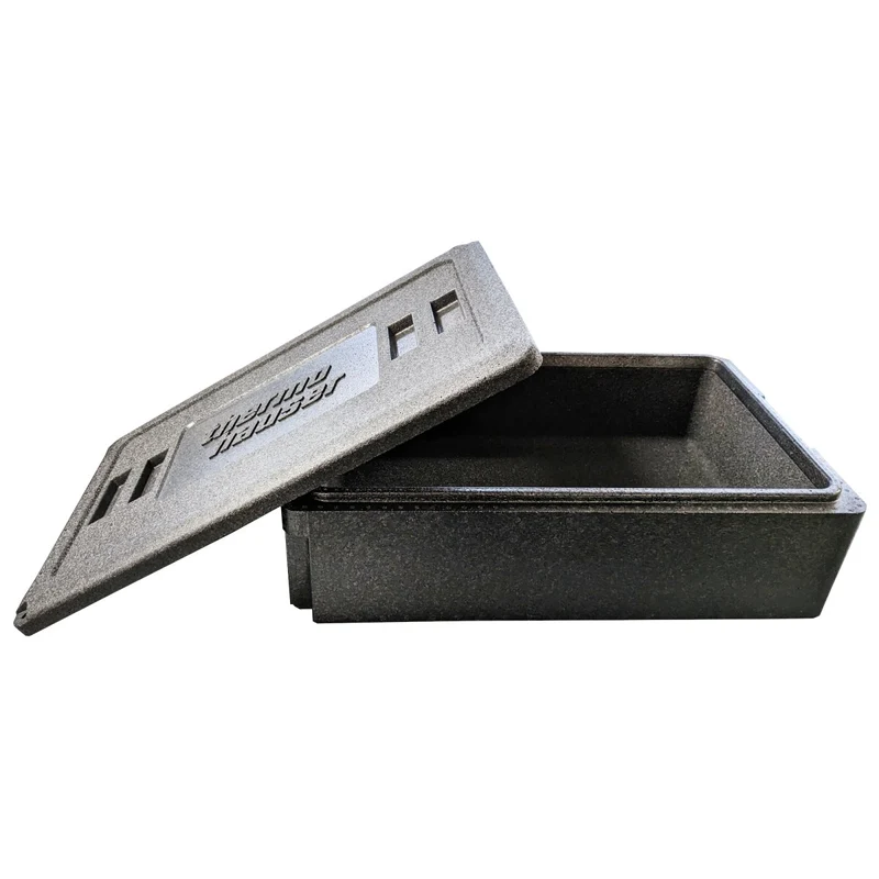 Thermo Hauser Thermobox EPP-Thermobox Toplader Speisetransportbox schwarz