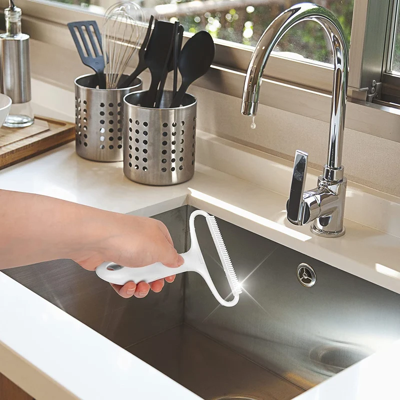 Duronic MFS3 Fusselentferner | Tragbarer Fusselrasierer mit 2 Funktionen | Bürste gegen Tierhaare | 3 Stück Teppichschaber mit ergonomischem Griff | Für Polstermöbel, Wäsche und Fellpflege geeignet