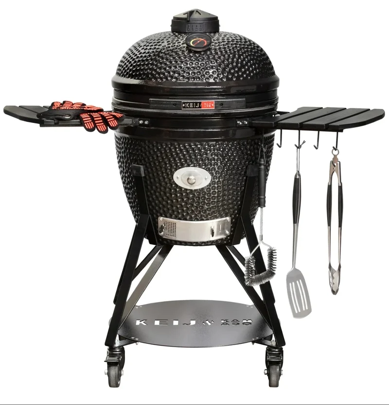 Keij Kamado BBQ Pro Large Schwarz - 21 Zoll