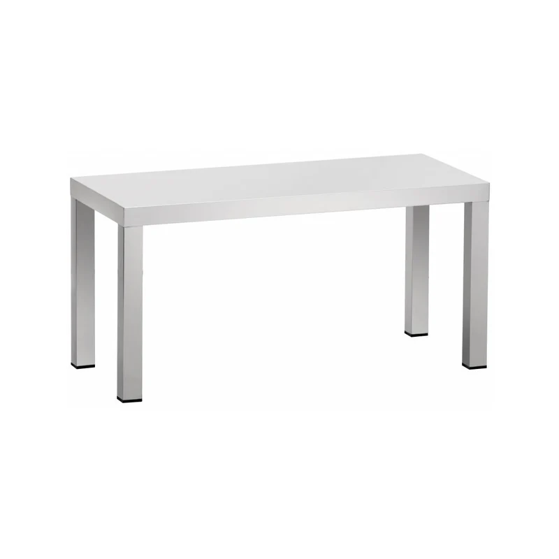 Edelstahl Aufsatzboard 1-Etage – Bautiefe 300 mm – AISI 304 – Breite 1300 mm