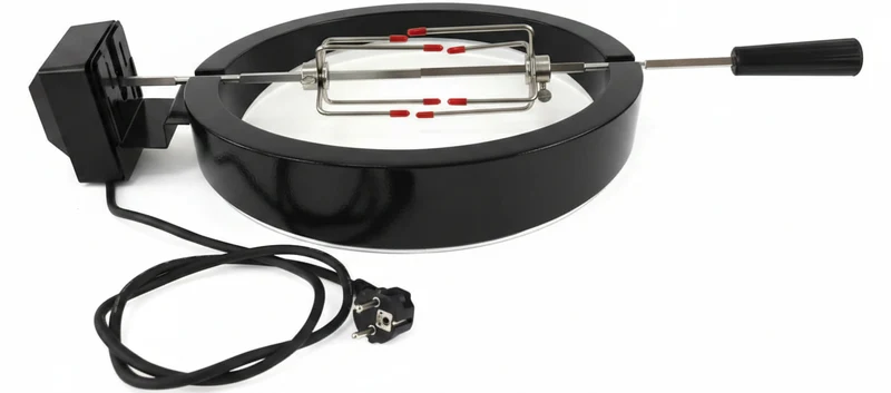 Keij Kamado Rotisserie Large Edelstahl 55cm - Für 21 Zoll Kamados