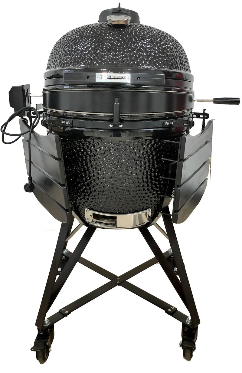 Keij Kamado Rotisserie Large Edelstahl 55cm - Für 21 Zoll Kamados