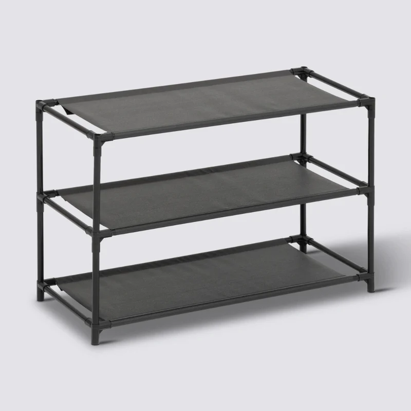 Budget schoenenrek met stoffen legplanken Five®