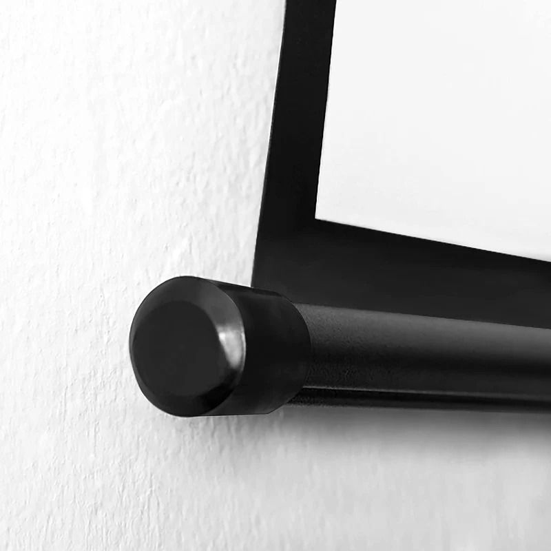 Duronic EPS80 Leinwand | 79 Zoll Rollo mit 163 x 122 cm | 4:3 Heimkino mit 4K Full HD 3D | Projektionsleinwand für Decken- und Wandmontage | Gain 1.0 | Beamerleinwand mit Motor für Fernbedienung