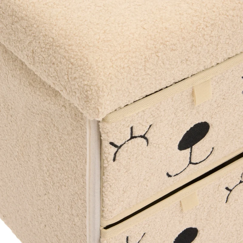Bankje met lades teddy kinderkamer Atmosphera