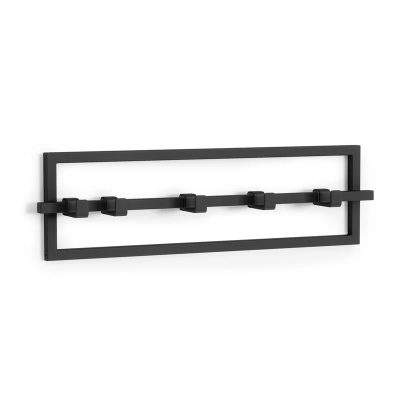 Handtuchhalter und Wandgarderobe schwarz UMBRA