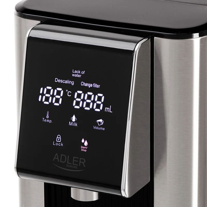 Adler AD 1356 Heißwasserspender schwarz
