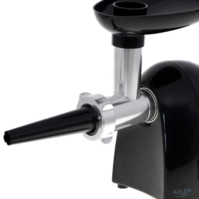 Adler AD 4811 Fleischwolf 1800 Watt schwarz inkl. 3 Lochscheiben
