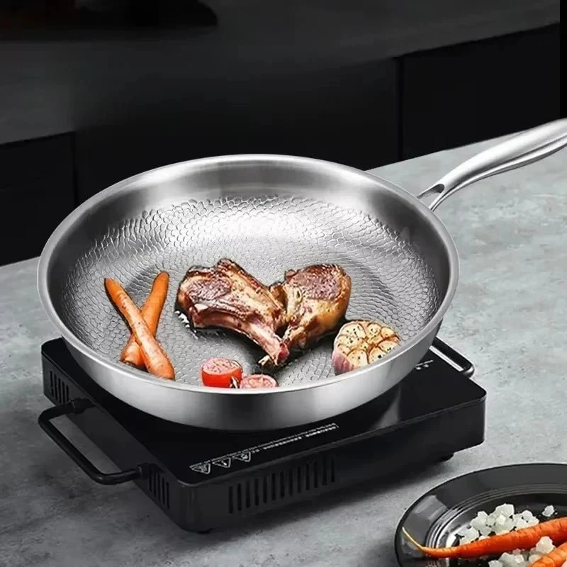 FORGEON – Titanen gesmeed anti-aanbak koekenpan voor inductiekookplaten en de dagelijkse keuken
