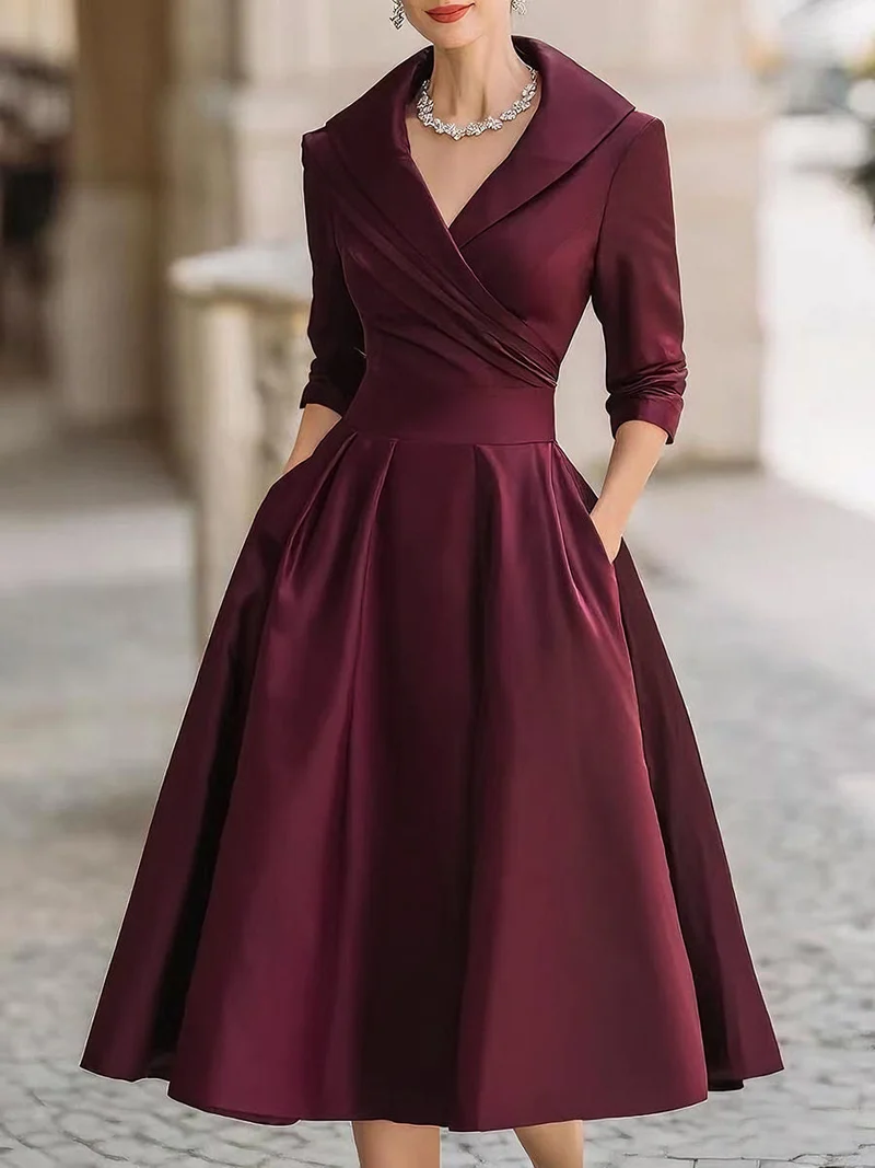 Lea™ - Elegante Midi-jurk