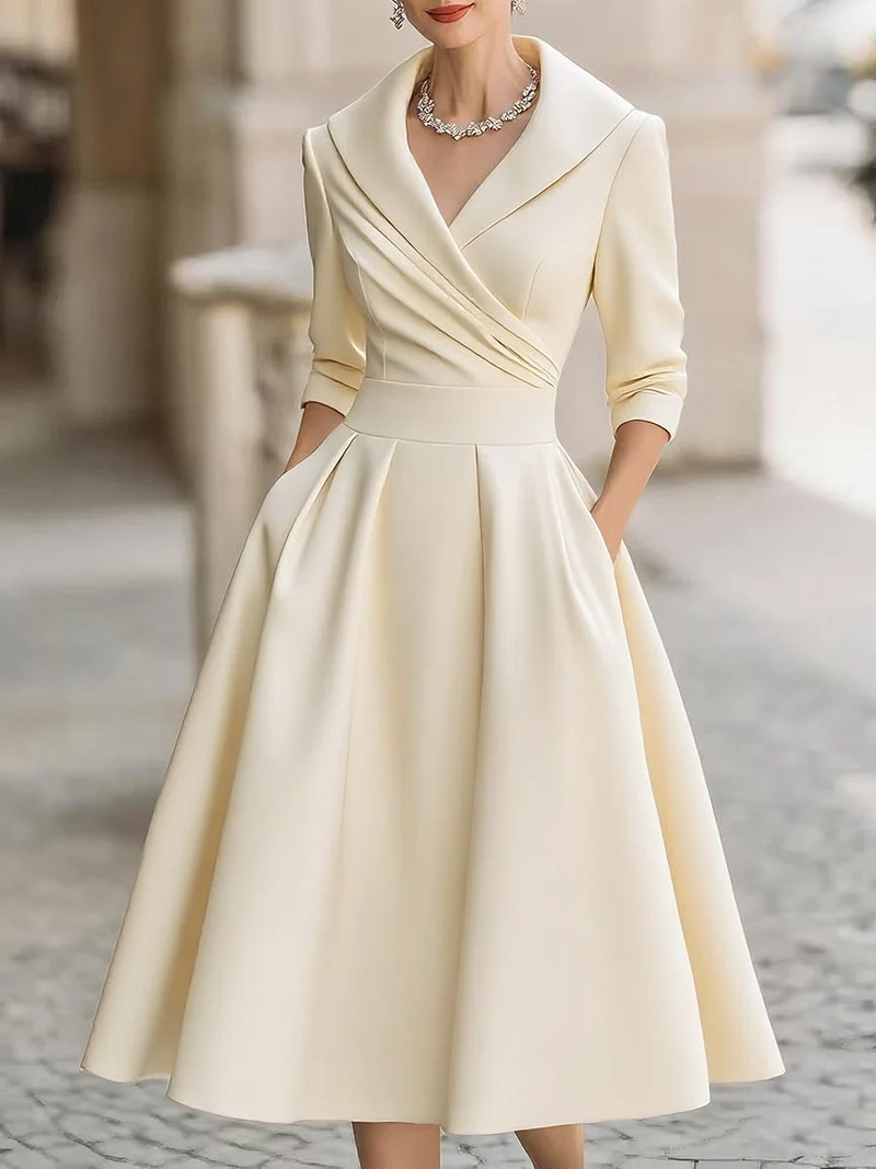 Lea™ - Elegante Midi-jurk