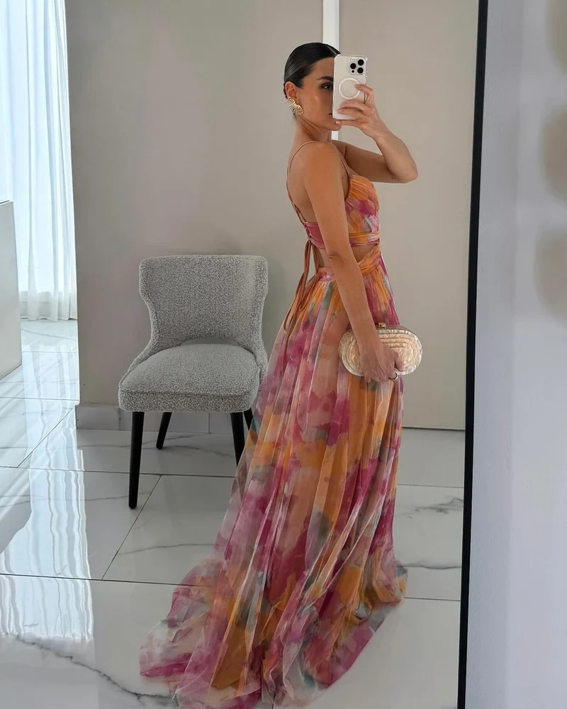 Annai | Elegante Maxijurk