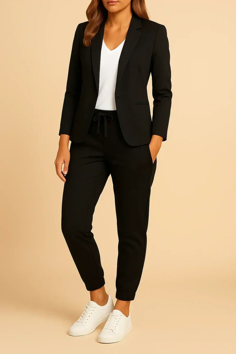 Anastazia | elegante set met jas en broek