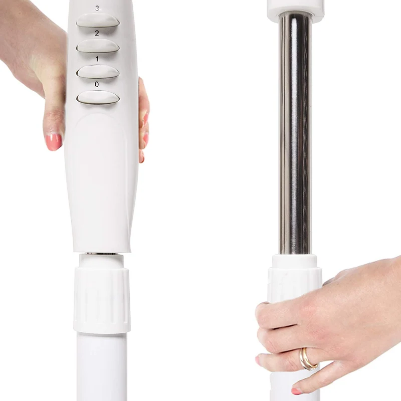 Duronic FN30 Standventilator | Ventilator höhenverstellbar bis 128cm | Hoher Luftdurchsatz und leise | Durchmesser 43cm | 3 Geschwindigkeitsstufen | Oszillierend | Mobiler Standlüfter | Lüfter mit 60W