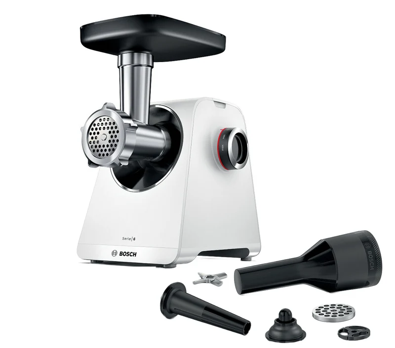 Bosch MFWS607W Serie6 MultiPower Fleischwolf 2100W weiß