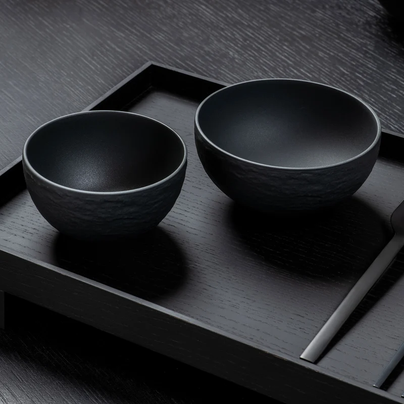 Villeroy & Boch Schüssel Manufacture Rock - Schwarz - ø 14 cm
