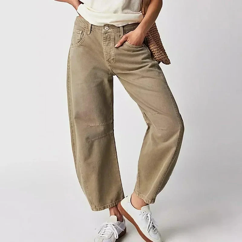 Hanna | Dames High-Waist Jeans met losse pasvorm