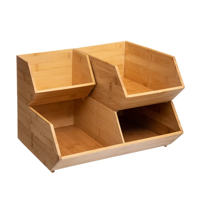 Aufbewahrungsbox aus Bambus 17,5x15,5x12,5 cm Five®