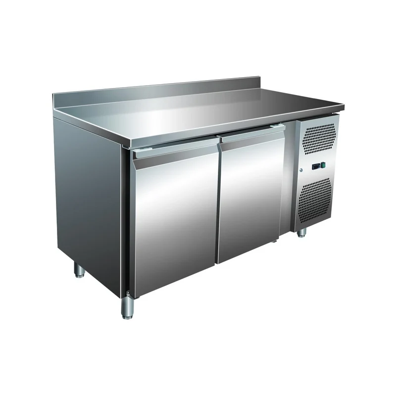 VIP Kühltisch mit 2 Türen und Aufkantung -2 bis +8°C 1.360x700x960 mm