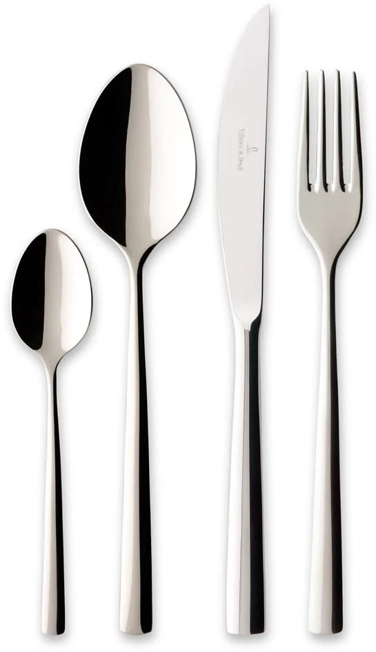 Villeroy & Boch Besteckset Piemont - 18/10 Edelstahl - 48 Teile / 12 Personen