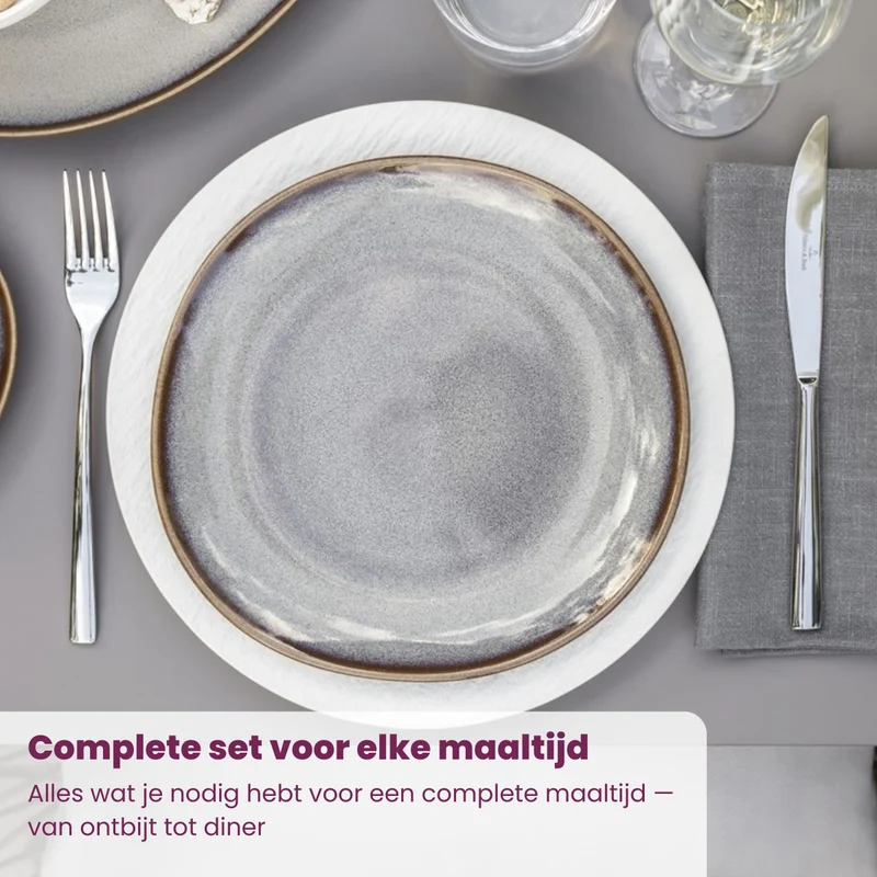 Villeroy & Boch Besteckset Piemont - 18/10 - 16-teilig
