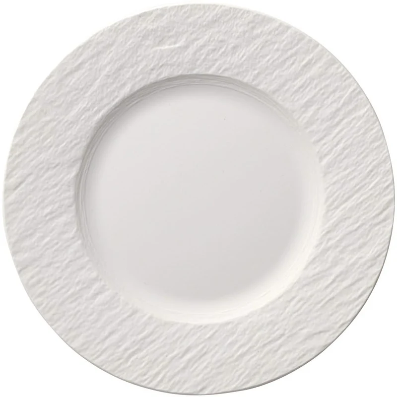Villeroy & Boch Geschirrset Manufacture Rock - Weiß - 12-teilig