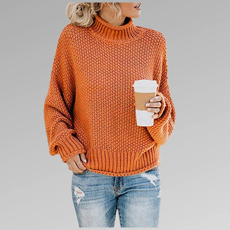 Natascha | Dames Losse Breipullover voor de Winter