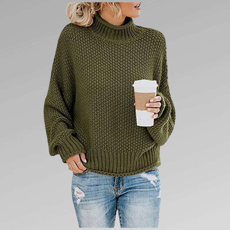 Natascha | Dames Losse Breipullover voor de Winter