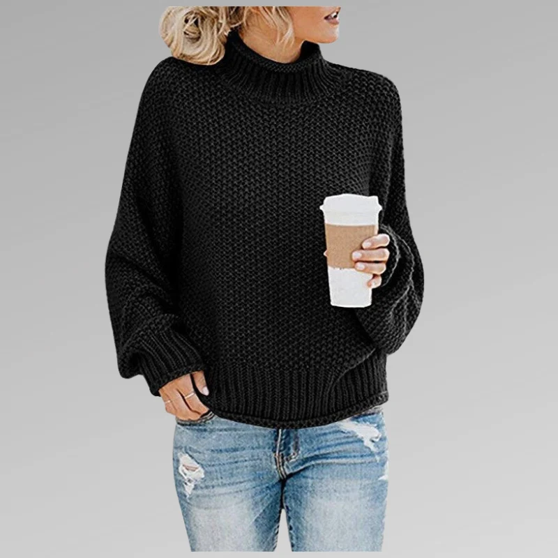 Natascha | Dames Losse Breipullover voor de Winter